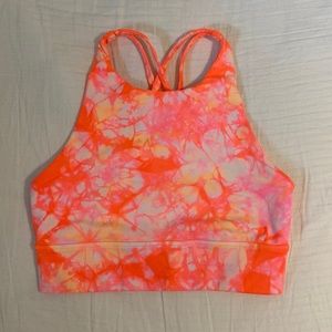 lululemon Energy bra long line, high neck